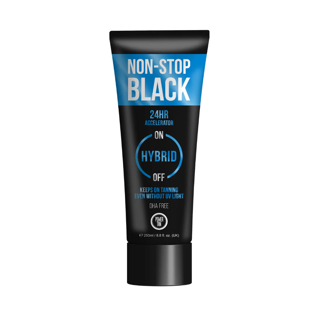 Power Tan Non-Stop Black (DHA Free) Hybrid Accelerator